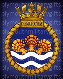 HMS Tremedoc Bay Magnet